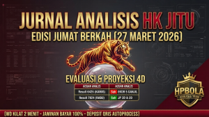 Jurnal Analisis Prediksi HK Jitu Jumat 27 Maret 2026 Bocoran 4D Paito Twin Berkah HPBOLA