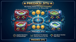 Infografis Prediksi Jitu Parlay Malam Ini 24-25 Maret 2026 HPBOLA