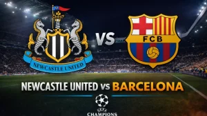 Prediksi parlay hari ini pertandingan UEFA Champions League antara Newcastle United vs Barcelona