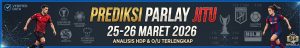 Tabel prediksi parlay jitu 25-26 Maret 2026 analisis handicap dan over under HPBOLA.