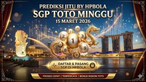 Prediksi SGP Hari Ini Minggu 15 Maret 2026 Bocoran Jitu HPBOLA