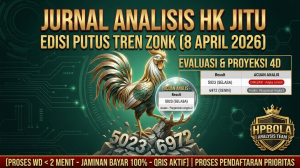 Jurnal Analisis Objektif Prediksi HK Jitu Rabu 8 April 2026 Shio Ayam Logam HPBOLA