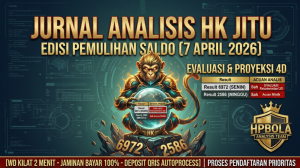 Jurnal Analisis Objektif Prediksi HK Jitu Selasa 7 April 2026 Shio Monyet Logam HPBOLA