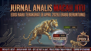 Jurnal Analisis Macau Jitu Rabu 8 April 2026 Shio Harimau Emas Evaluasi Result 8126 HPBOLA