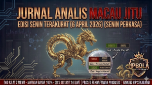 Jurnal Analisis Macau Jitu Senin 6 April 2026 Shio Naga Emas Evaluasi Result 9017 HPBOLA