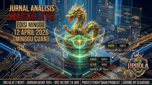 Jurnal Analis Macau Jitu Minggu 12 April 2026 Tarikan Paito Naga Api HPBOLA
