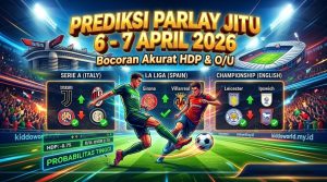 Gambar Prediksi Parlay Jitu Akurat untuk Serie A, La Liga, dan Championship Inggris