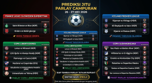 Tabel Prediksi Parlay Campuran 26 - 27 Mei 2026 HPBOLA