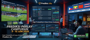 Prediksi parlay campuran jitu tanggal sembilan sampai sepuluh Juni dua ribu dua puluh enam di HPBOLA.